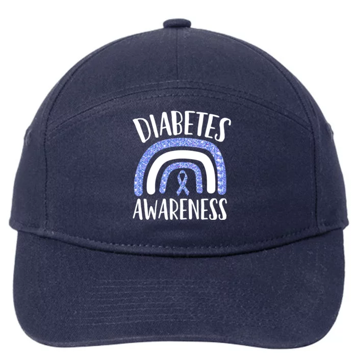 Diabetes Awareness Diabetes Type 1 Pancreas Disfunction Gift 7-Panel Snapback Hat