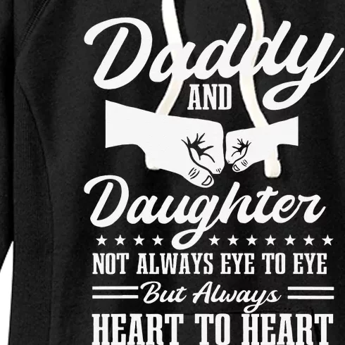 Dad And Daughter Father Love Fathers Day Women's Fleece Hoodie