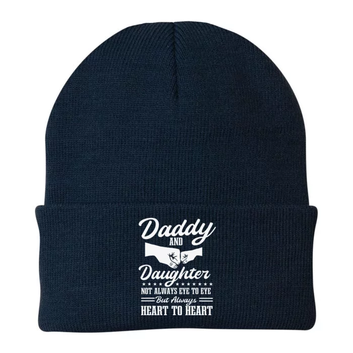 Dad And Daughter Father Love Fathers Day Knit Cap Winter Beanie