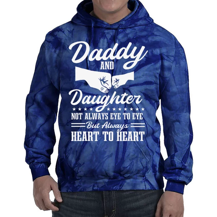 Dad And Daughter Father Love Fathers Day Tie Dye Hoodie