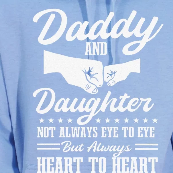 Dad And Daughter Father Love Fathers Day Unisex Surf Hoodie