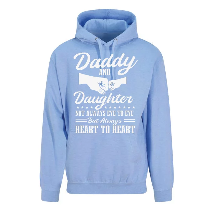 Dad And Daughter Father Love Fathers Day Unisex Surf Hoodie