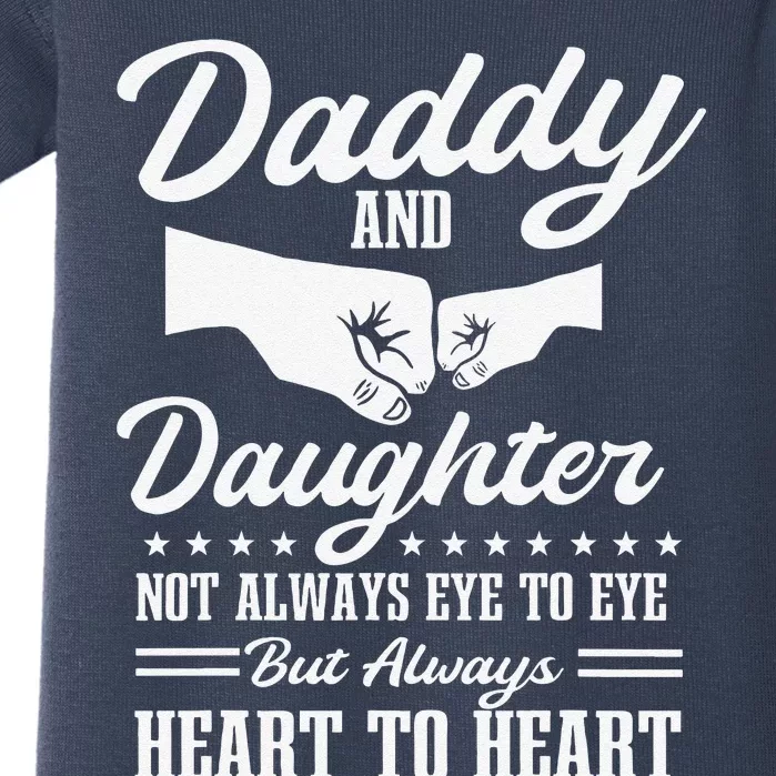 Dad And Daughter Father Love Fathers Day Baby Bodysuit