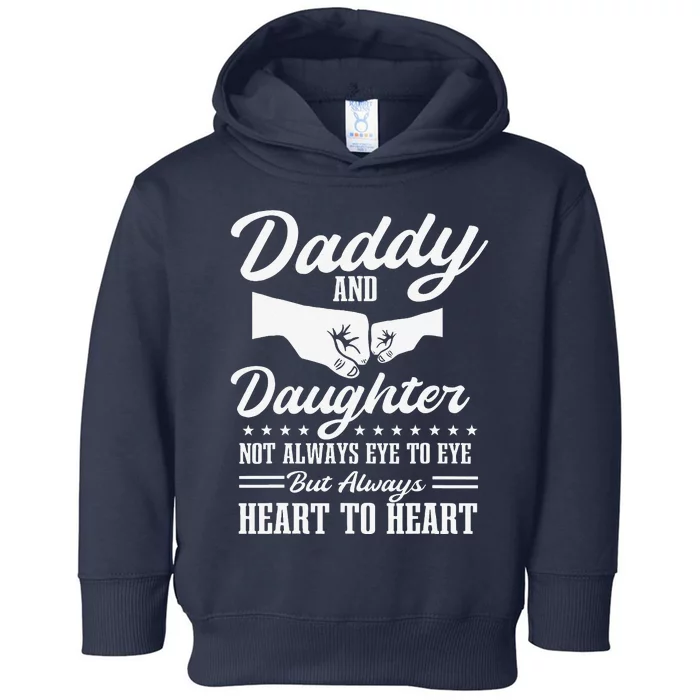 Dad And Daughter Father Love Fathers Day Toddler Hoodie