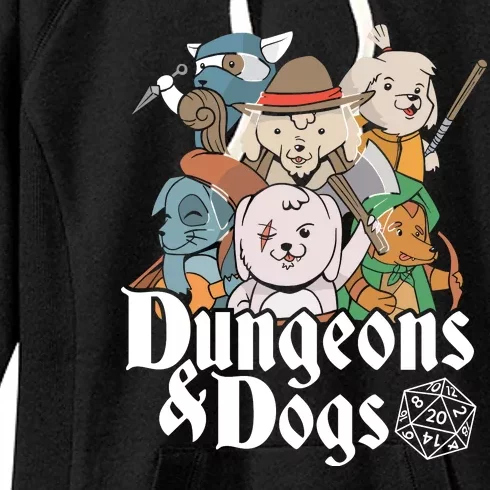 Dungeons And Dogs Women's Fleece Hoodie