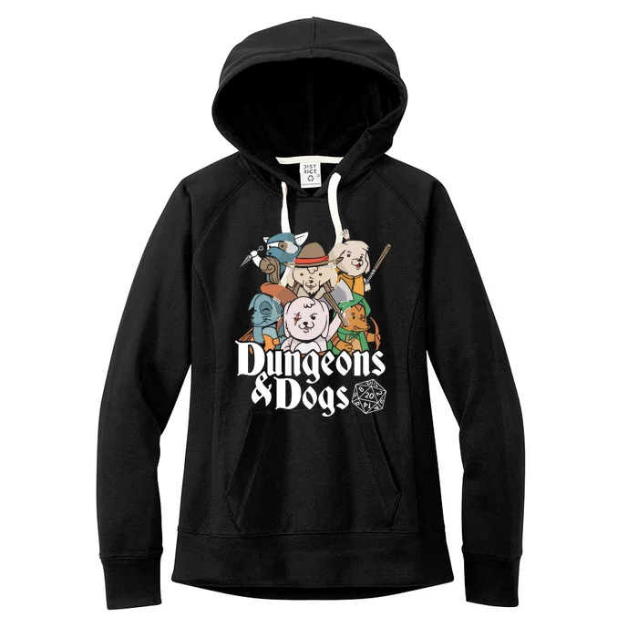 Dungeons And Dogs Women's Fleece Hoodie