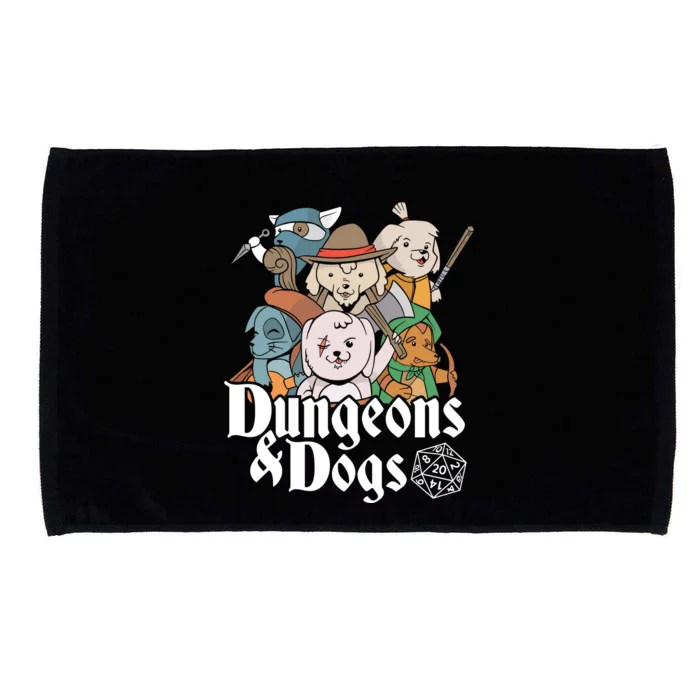 Dungeons And Dogs Microfiber Hand Towel