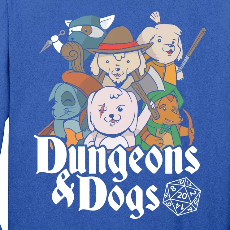 Dungeons And Dogs Long Sleeve Shirt