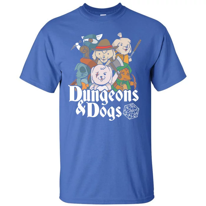 Dungeons And Dogs Tall T-Shirt