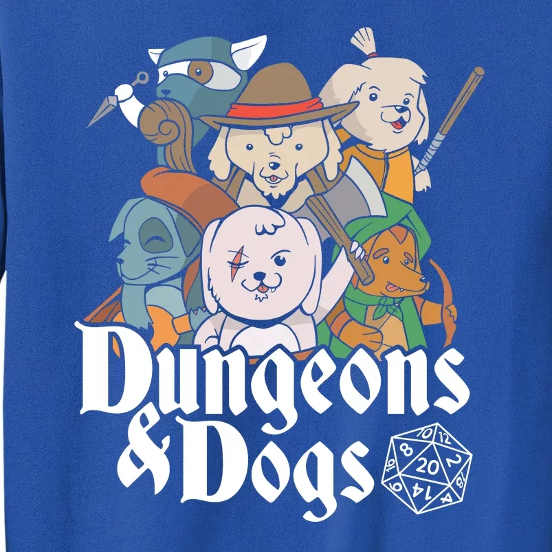 Dungeons And Dogs Tall Sweatshirt