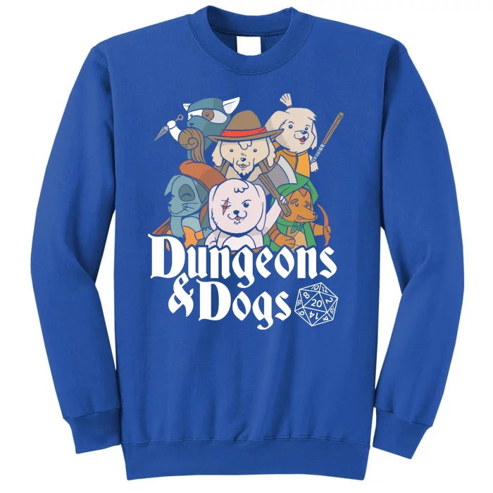 Dungeons And Dogs Tall Sweatshirt