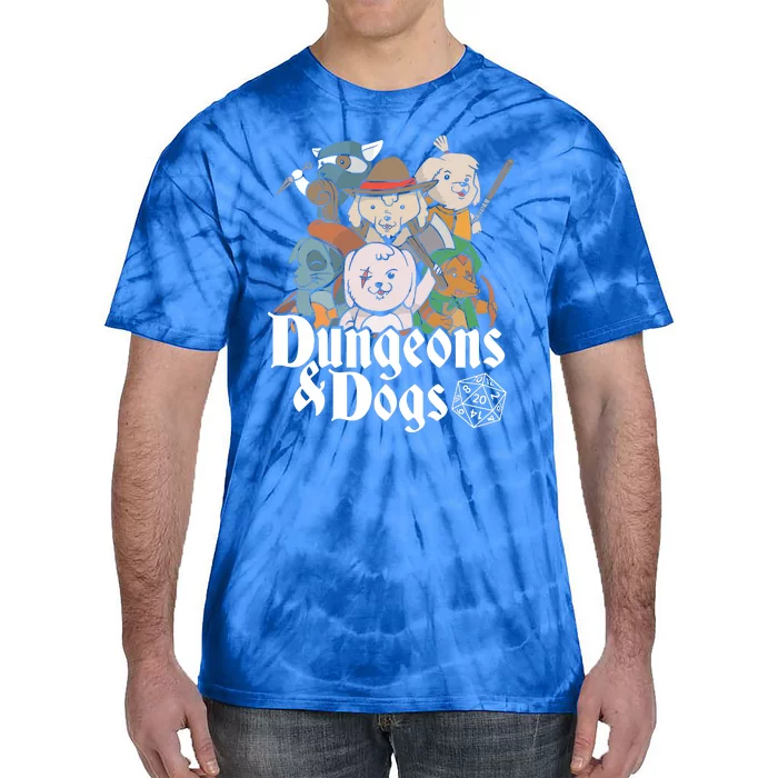 Dungeons And Dogs Tie-Dye T-Shirt