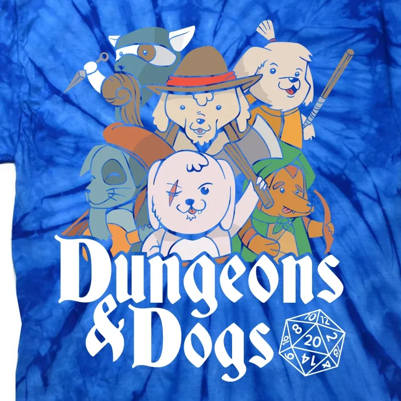 Dungeons And Dogs Tie-Dye T-Shirt