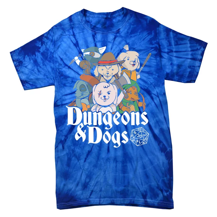 Dungeons And Dogs Tie-Dye T-Shirt