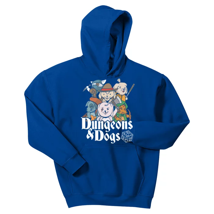 Dungeons And Dogs Kids Hoodie