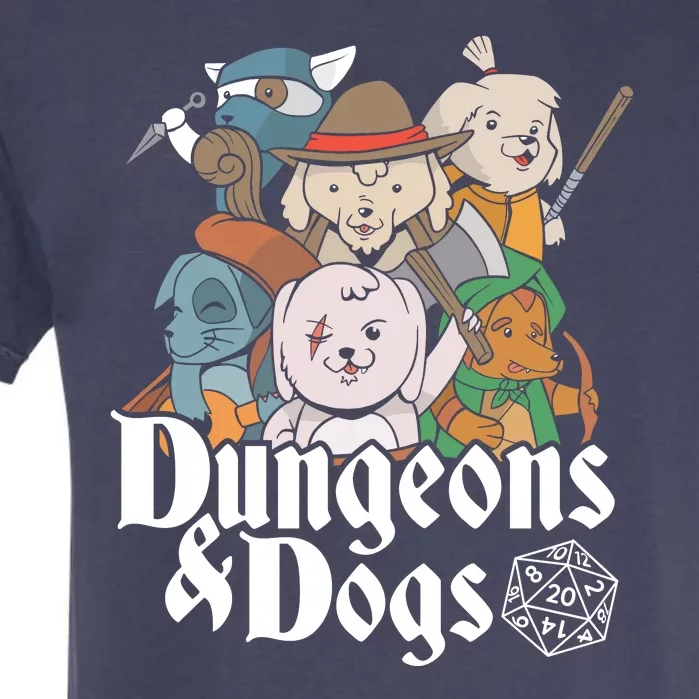 Dungeons And Dogs Garment-Dyed Heavyweight T-Shirt