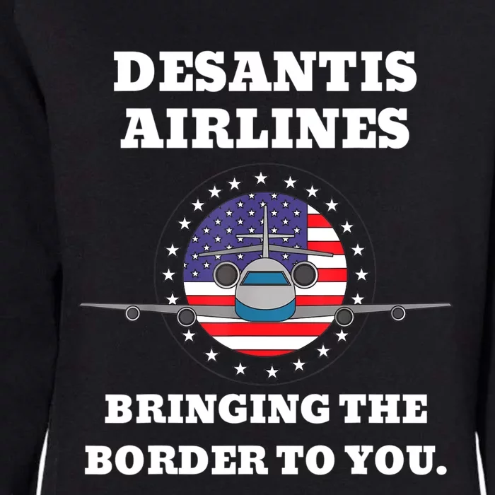 DeSantis Airlines Womens California Wash Sweatshirt