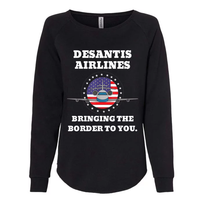 DeSantis Airlines Womens California Wash Sweatshirt