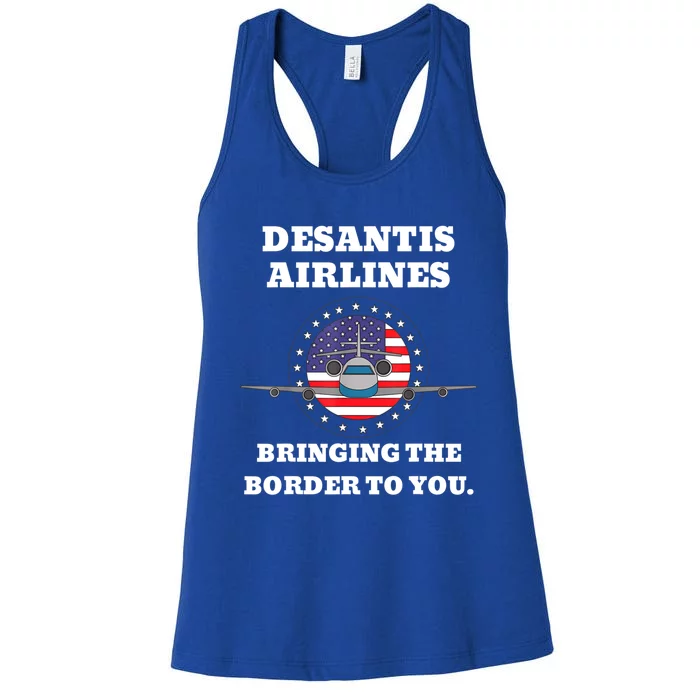 DeSantis Airlines Women's Racerback Tank