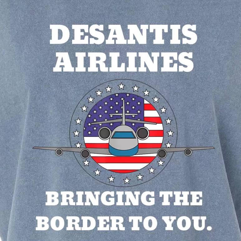 DeSantis Airlines Garment-Dyed Women's Muscle Tee