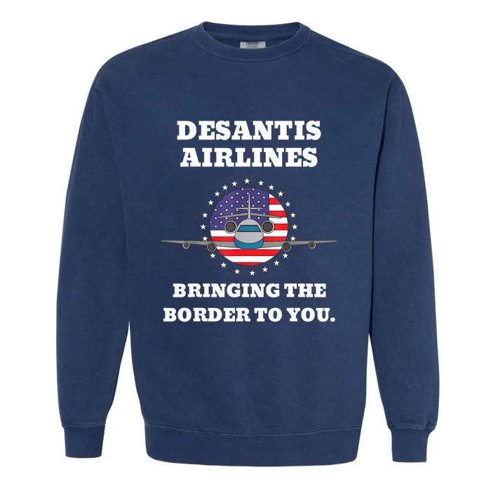 DeSantis Airlines Garment-Dyed Sweatshirt