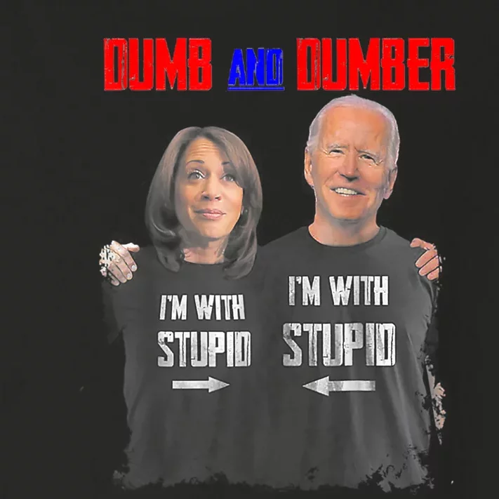 Dumb And Dumber Haris And Biden Vote For Trump 2024 Toddler Long Sleeve Shirt