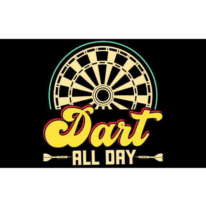 Dart All Day Bumper Sticker