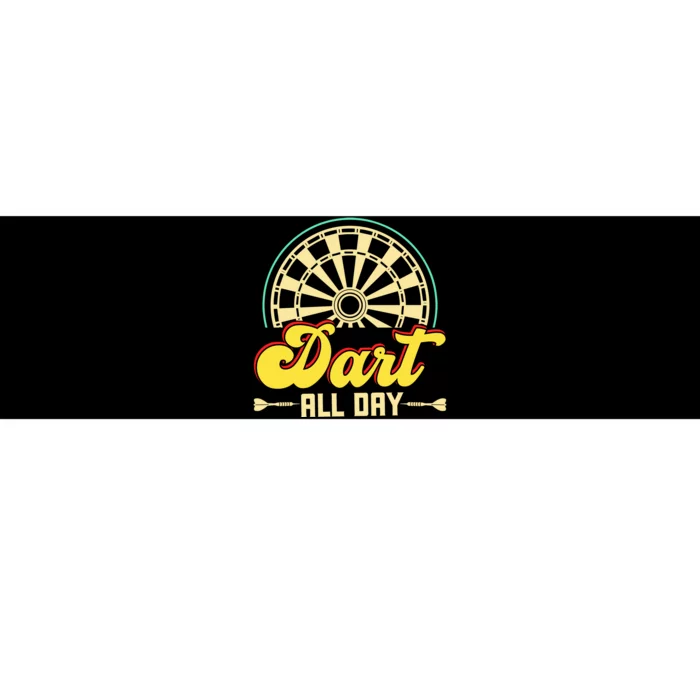 Dart All Day Bumper Sticker