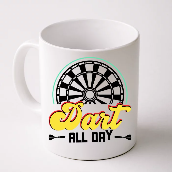 Dart All Day Front & Back Coffee Mug