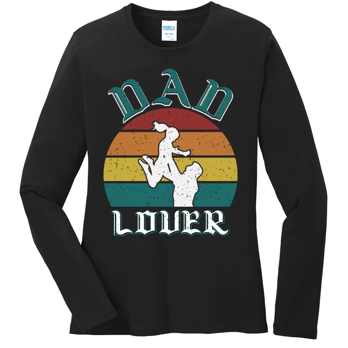 Dad And Daughter Father's Day T Ladies Long Sleeve Shirt