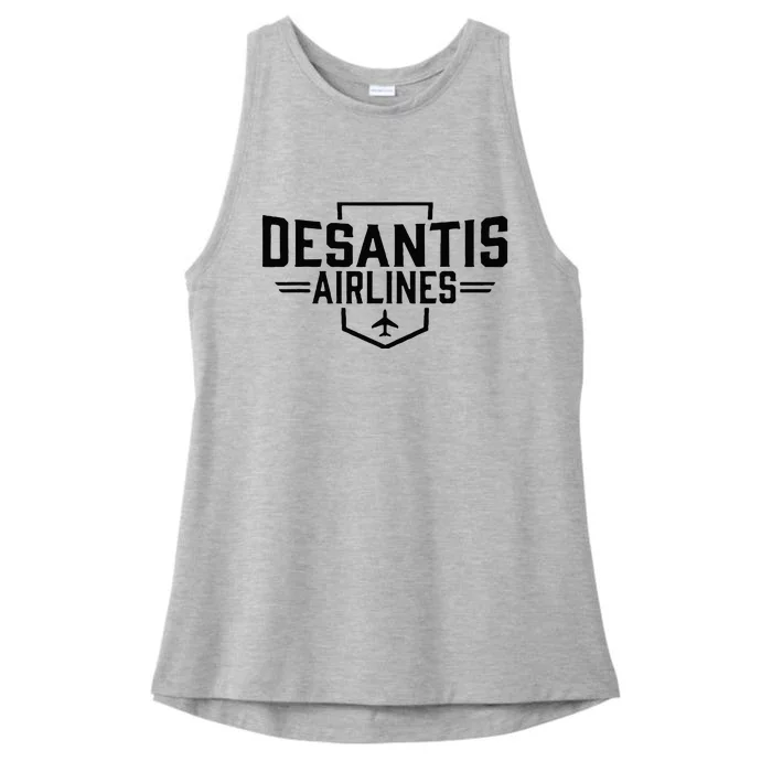 Desantis Airlines Ladies Tri-Blend Wicking Tank