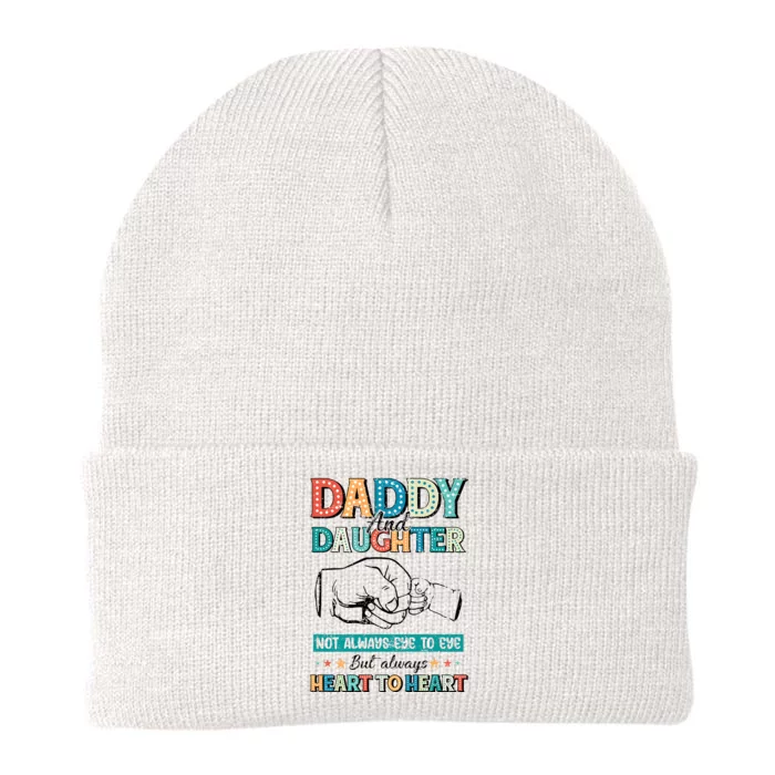 Daddy And Daughter Always Heart To Heart Knit Cap Winter Beanie