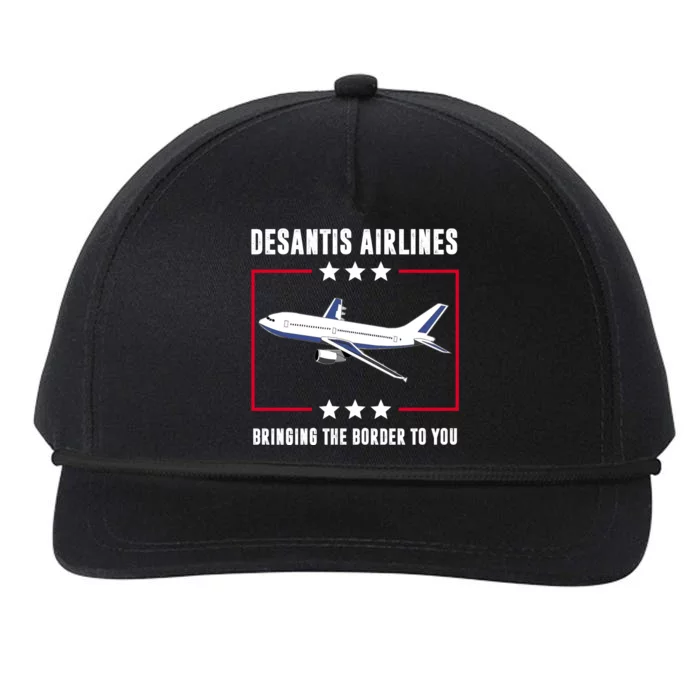 DeSantis Airlines Snapback Five-Panel Rope Hat