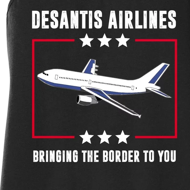 DeSantis Airlines Women's Racerback Tank