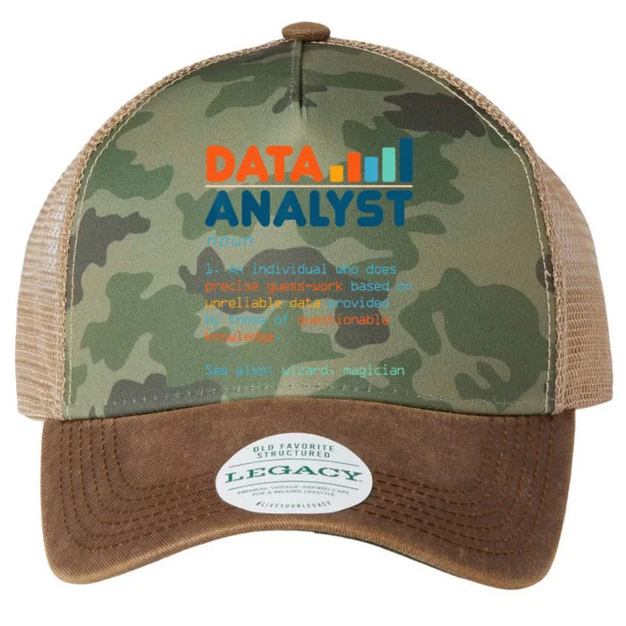 Data Analyst Definition Statistics Data Analytics Legacy Tie Dye Trucker Hat