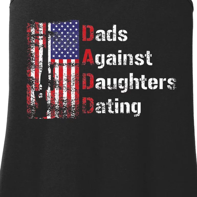 Dads Against Daughters Dating DADD Father's Day gift Ladies Essential Tank