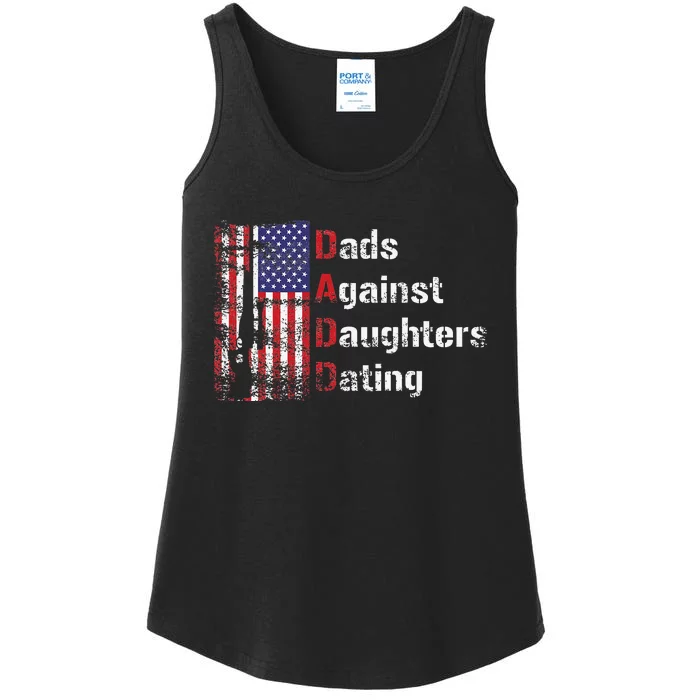 Dads Against Daughters Dating DADD Father's Day gift Ladies Essential Tank