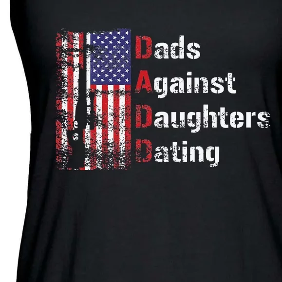 Dads Against Daughters Dating DADD Father's Day gift Ladies Essential Flowy Tank