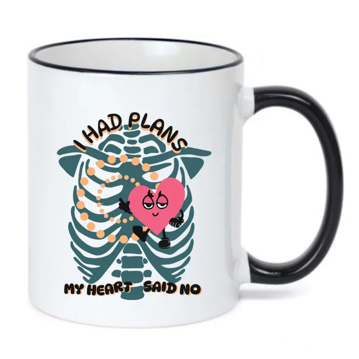 Dysautonomia Awareness Black Color Changing Mug