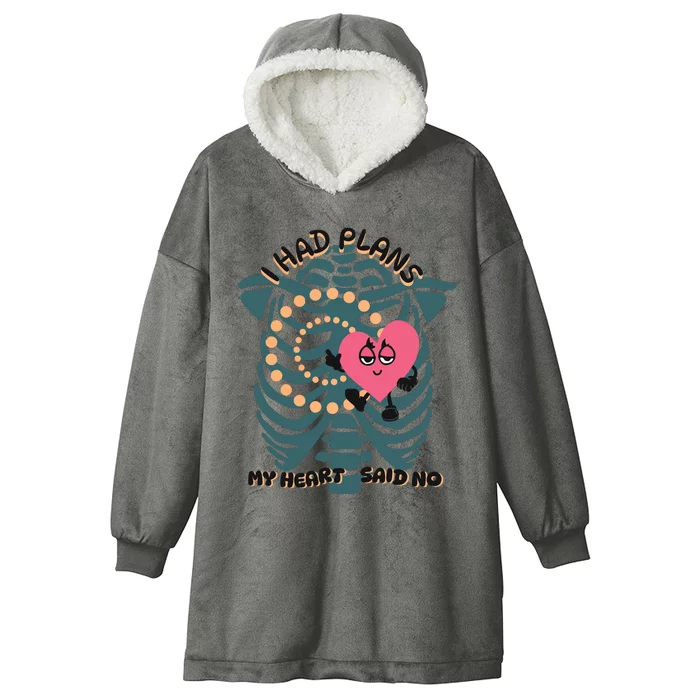 Dysautonomia Awareness Hooded Wearable Blanket