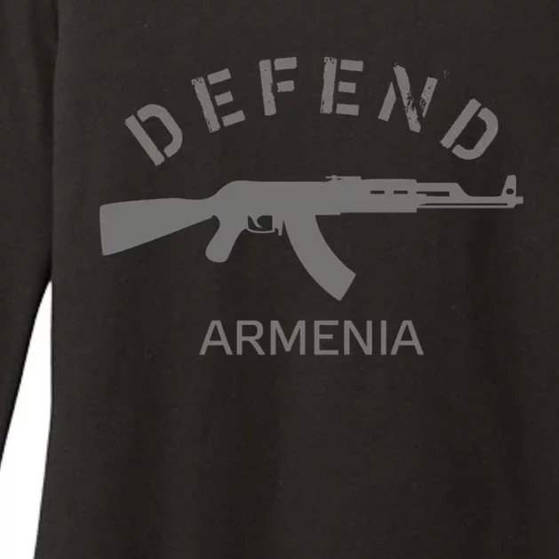 Defend Armenia Womens CVC Long Sleeve Shirt