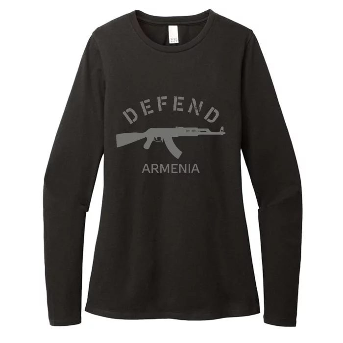 Defend Armenia Womens CVC Long Sleeve Shirt