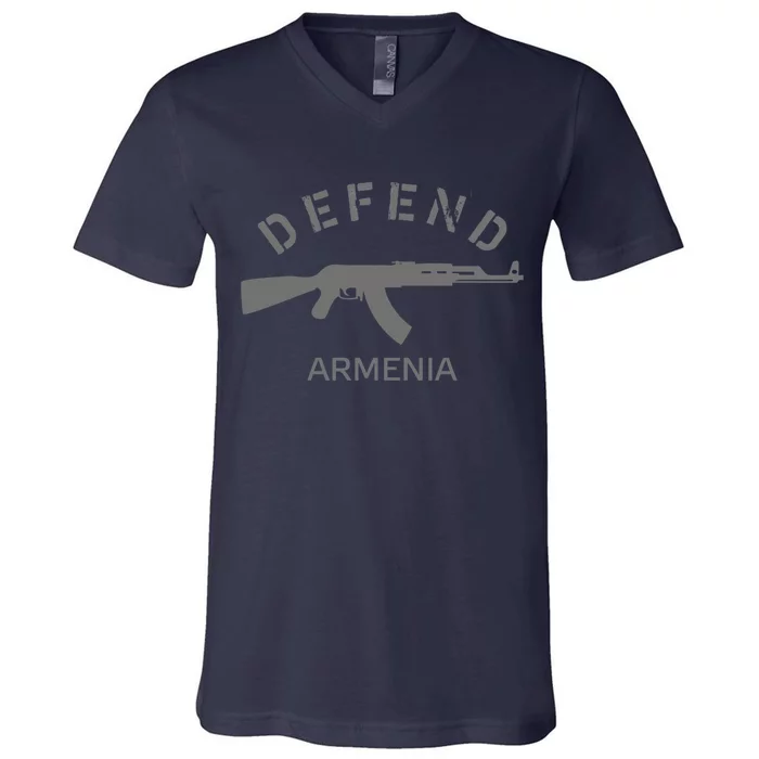 Defend Armenia V-Neck T-Shirt