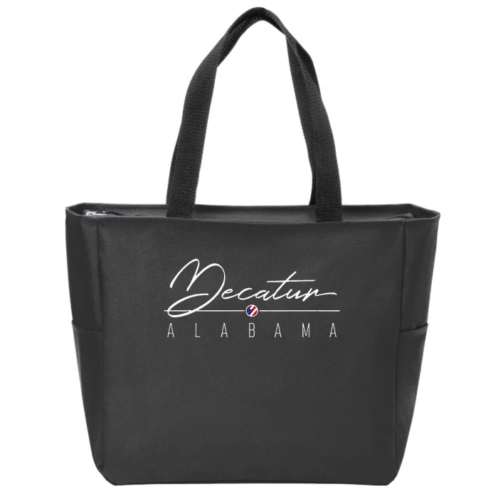 Decatur Al Zip Tote Bag