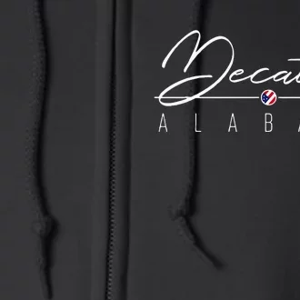 Decatur Al Full Zip Hoodie