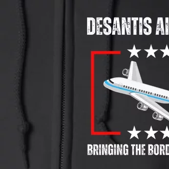 DeSantis Airlines Design Full Zip Hoodie