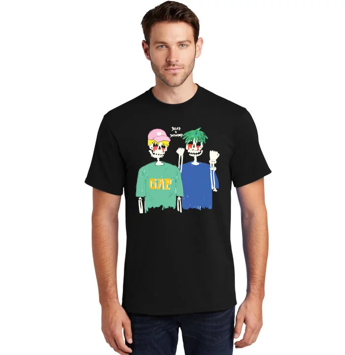 Dead And Detached Peep And Tracy Art Tall T-Shirt