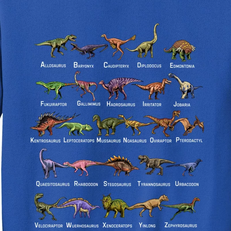 Dinosaur Alphabet Dino Pre Historic Animal Dinosaur Lover Gift Sweatshirt