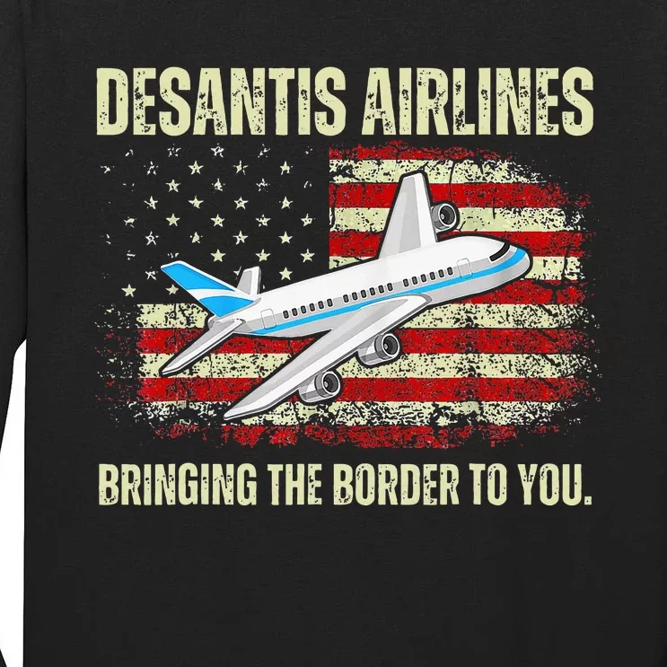 Desantis Airlines Tall Long Sleeve T-Shirt