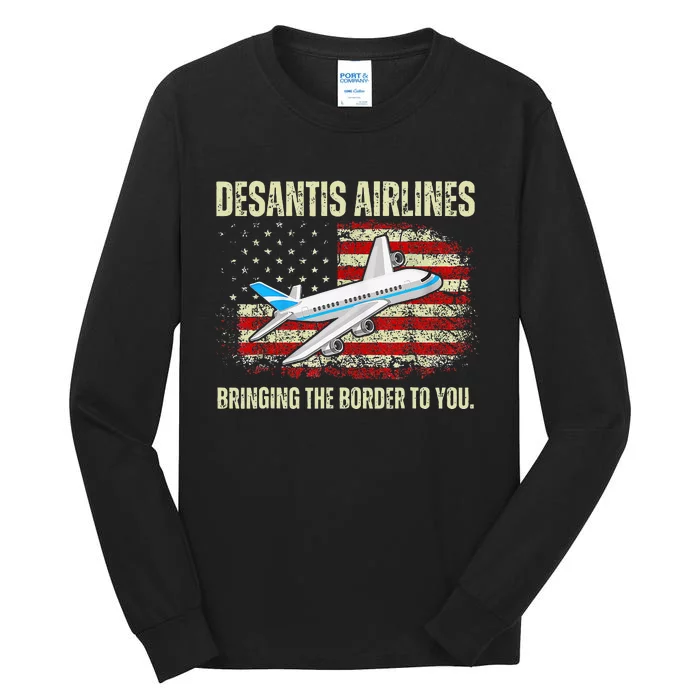 Desantis Airlines Tall Long Sleeve T-Shirt